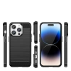 HURTEL CARBON CASE ETUI DO IPHONE 14 PRO MAX ELASTYCZNY POKROWIEC OCHRONNY