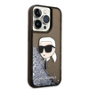 Karl Lagerfeld KLHCP14XLNKHCK iPhone 14 Pro Max 6,7" czarny/black hardcase Glitter Karl Head