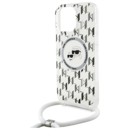 KARL LAGERFELD CASE DO IPHONE 16 PRO MAX 6.9 DO MAGSAFE CROSSBODY MONOGRAM