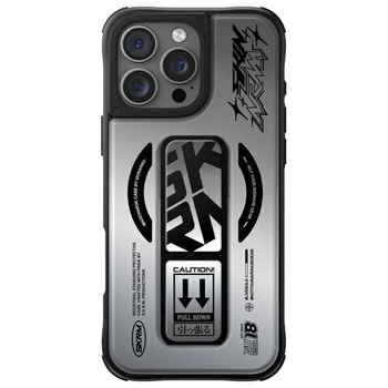 Skinarma etui Kira Kobai iPhone 16 Pro   6.3 Magnetic Charging Grip Stand chrome