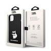 Karl Lagerfeld KLHCP14MSNCHBCK iPhone 14 Plus 6,7" hardcase czarny/black Silicone Choupette