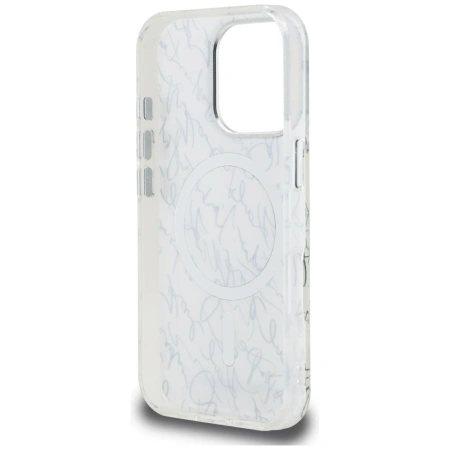 KARL LAGERFELD ETUI IML KARL SCRIPT PATTERN MAGSAFE DO IPHONE 16 PRO MAX