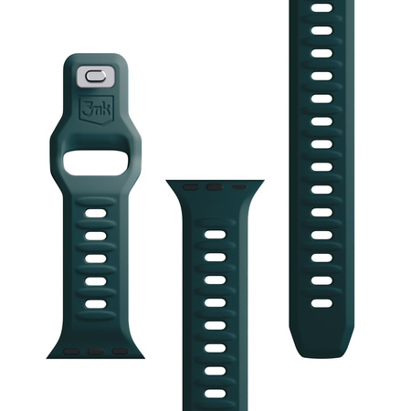 38/40/41/42 mm Evergreen (small) - 3mk Silicone Watch Strap for Apple