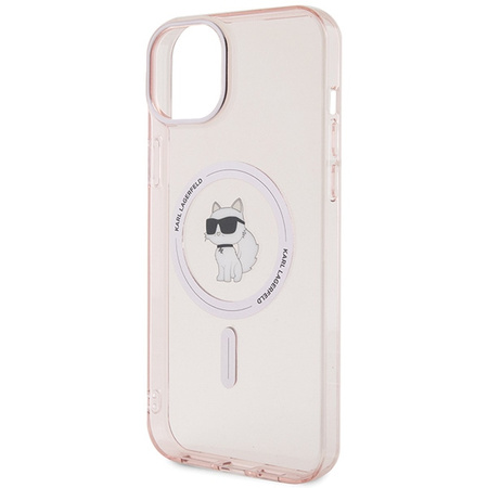 KARL LAGERFELD ETUI HARDCASE DO IPHONE 15 PLUS 6.7 DO MAGSAFE CHOUPETTE