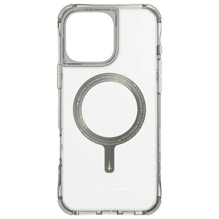 Skinarma etui Saido iPhone 16 Pro 6.3 Magnetic Charging titanium