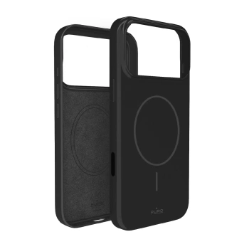 Etui ochronne Puro Pulse na iPhone 17 Pro poliwęglanowe - czarne