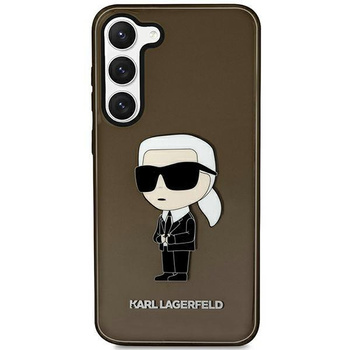 Etui Karl Lagerfeld KLHCS23SHNIKTCK S23 S911 - czarne Ikonik Etui Karl Lagerfeld