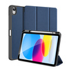 Dux Ducis Domo etui iPad 10.9'' 2022 (10 gen.) pokrowiec smart cover podstawka niebieskie