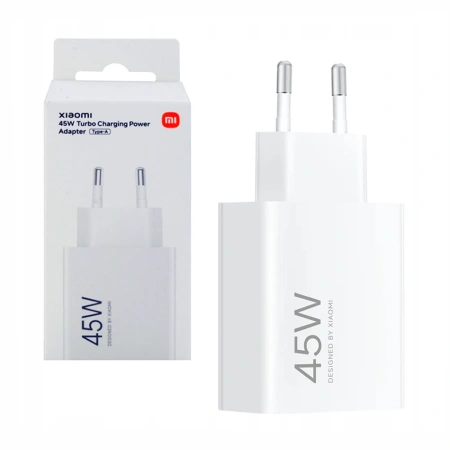 XIAOMI ŁADOWARKA SIECIOWA MDY-17-EF 45W USB-A DO TELEFONÓW 1 PORT SZYBKIE