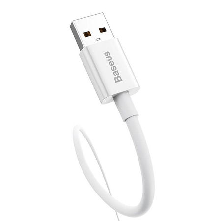 BASEUS KABEL USB DO USB-C 100W DO TELEFONÓW 0.25M DO SZYBKIEGO ŁADOWANIA