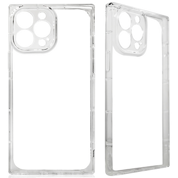 Square Clear Case etui do Samsung Galaxy A12 5G żelowy pokrowiec przezroczysty