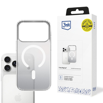 Apple iPhone 17 Pro Max - 3mk Frosty MagCase White