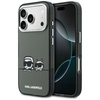 Etui Karl Lagerfeld IML Karl & Choupette Peekaboo Logo MagSafe do iPhone 17 Pro Max czarny