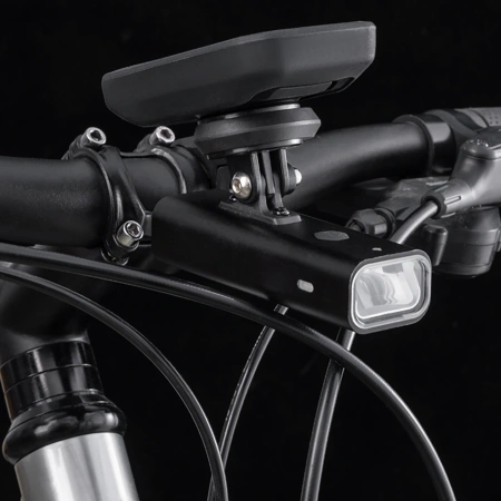 Uchwyt rowerowy Wozinsky WUG-01B na licznik Garmin na kierownicę na kamerkę lampkę - czarny