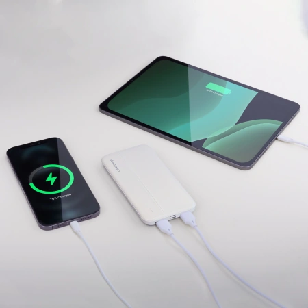 WOZINSKY POWERBANK LI-PO 10000MAH DO TELEFONÓW 2 X USB Z SZYBKIM ŁADOWANIEM