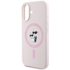 KARL LAGERFELD KLHMP16SSCMKCRHP ETUI DO MAGSAFE DO IPHONE 16 6.1 SILIKONOWE
