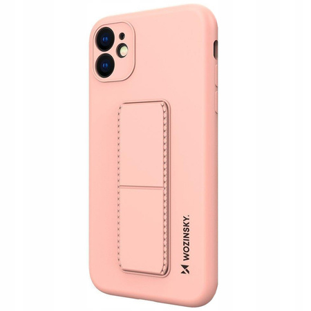 WOZINSKY KICKSTAND CASE SILIKONOWE ETUI DO SAMSUNG GALAXY A22 4G PODSTAWKA