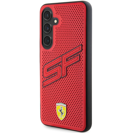 FERRARI POKROWIEC HARDCASE DO SAMSUNG S24+ S926 Z WZOREM BIG SF PERFORATED