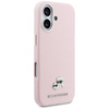Etui Karl Lagerfeld Karl & Choupette     Head Pins Saffiano MagSafe do iPhone 17 różowy