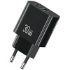 USAMS ŁADOWARKA SIECIOWA CC316 T65 30W DO TELEFONÓW USB-C USB-A FAST