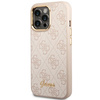 GUESS ETUI DO IPHONE 14 PRO 6,1 HARD CASE Z LOGO VINTAGE GOLD ELEGANCKIE 4G