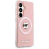 Etui Karl Lagerfeld IML Repeated         Choupette MagSafe do Samsung Galaxy S26 różowy