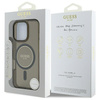 GUESS POKROWIEC DO IPHONE 16 PRO 6.3 HARDCASE GLITTER CIRCLE DO MAGSAFE