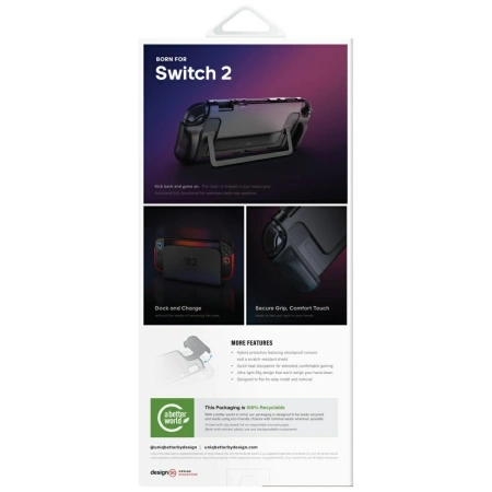 UNIQ ETUI OCHRONA DO KONSOLE NINTENDO SWITCH 2 HYBRID BYTEARMOR
