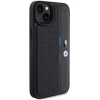 Etui BMW Perforated Tricolor Line na iPhone 15 / 14 / 13 - czarne