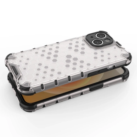 HURTEL POKROWIEC PANCERNY HONEYCOMB DO IPHONE 14 PRZEZROCZYSTY OCHRONNY