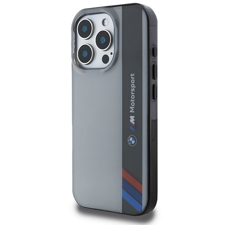 BMW ETUI HARDCASE MOTORSPORT IML VERTICAL STRIPE DO IPHONE 16 PRO 6.3