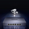 Switch Ugreen przełącznik ethernet 6-Portowy 1Gb/s z PoE - szary