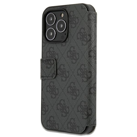 GUESS ETUI Z LOGO DO IPHONE 13 PRO MAX 6,7 KSIĄŻKA Z METALOWYM WYKOŃCZENIEM