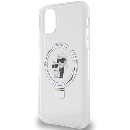 KARL LAGERFELD ETUI DO IPHONE 11 Xr 6.1 RING STAND DO MAGSAFE