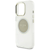 GUESS CASE IML METAL CIRCLE DO IPHONE 16 PRO MAX Z MAGNETYCZNYM ZAMKNIĘCIEM