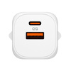 SPIGEN ESSENTIAL EE352EU 2-PORT NETWORK CHARGER 35W WHITE