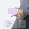 Powerbank Baseus EnerFill FM11 Ultra-Mini 10000mAh 22,5W indukcyjny kompatybilny z MagSafe z białym kablem Basus Simple USB-C 20V/3A 0,3m - fioletowy