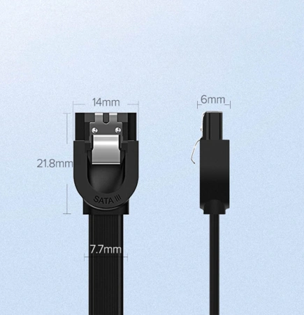 UGREEN KABEL SATA 3.0 0.5M DO HDD SSD KOMPUTER 6GB SZYBKA TRANSMISJA