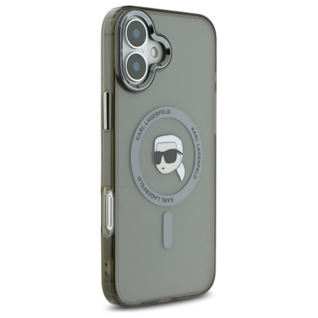 KARL LAGERFELD ETUI HARDCASE DO IPHONE 16 PLUS 6.7 DO MAGSAFE IML METAL