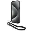 Etui BMW Signature Leather Wordmark Cord na iPhone 15 / 14 / 13 - czarne