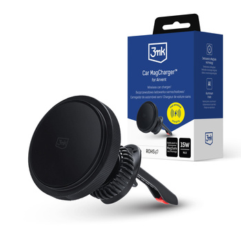 3MK MAGCHARGER UCHWYT DO AIRVENT IPHONE 12 13 14 15 ŁADOWANIE BEZPRZEWODOWE