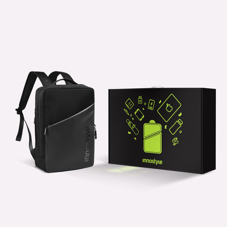 INNOSTYLE PLECAK NA LAPTOPA 15,6 DO SAMOLOTU WODOODPORNY DAILYCOMMUTE 14L