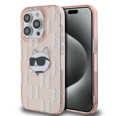 KARL LAGERFELD ETUI CASE HARDCASE DO IPHONE 14 PRO 6.1 Z CHOUPETTE MONOGRAM