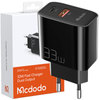 MCDODO SZYBKA ŁADOWARKA SIECIOWA KOSTKA DO ŁADOWARKI 2X USB USB-C PD 33W