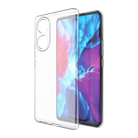 Żelowy pokrowiec etui Ultra Clear 0.5mm Honor 50 Pro przezroczysty