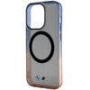 Etui BMW BMHMP14XHTGE na iPhone 14 Pro Max 6.7" - szare hardcase Gradient Bumper MagSafe