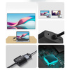 Baseus Lite Series przejściówka adapter HDMI do VGA + mini jack 3,5mm / zasilanie micro USB czarny (WKQX010101)