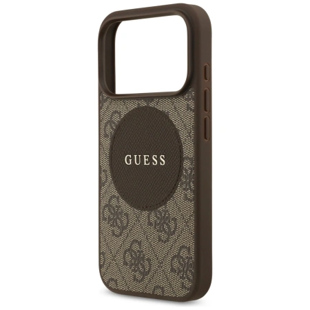 GUESS ETUI 4G CIRCLE CLASSIC LOGO DO IPHONE 17 PRO MAGSAFE CASE LUXURY