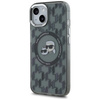 KARL LAGERFELD ETUI DO IPHONE 15 PLUS 6.7 DO MAGSAFE MONOGRAM CHOUPETTE