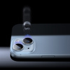 Baseus szkło hartowane na soczewki aparatu iPhone 14 / iPhone 14 Plus przezroczyste + zestaw czyszczący